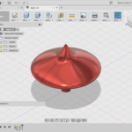 Spinning Top: CAD-Designed and 3D-Printed