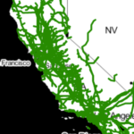 Mitigation of malicious attacks on Californian power transmission network